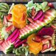 Fresh fruit platter