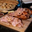 Honey roast leg ham (50-60 pax)