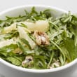 Pear, parmesan, walnut salad