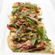 Roasted mushroom pizza