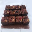Mini Vegan Choc hazelnut cakes (H) (12 pcs)
