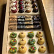 Mini savoury, cakes & brownie box (40 pcs)