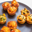 Mini savoury muffins