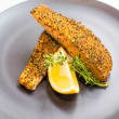 Lemon & herb crusted salmon (10-15 pax)