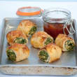 Spinach & ricotta roll