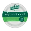 DSTTPL44 PLATE ROUND SUGARCANE NATURAL 260MM ENVIROBOARD (PK25)