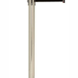 VQ2442B CROWD CONTROL STAND CHROME W/ BLACK BELT RETRACTA Q