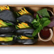 Charcoal bao buns