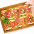 Watermelon, feta & mint
