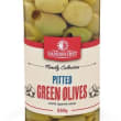 Sandhurst pitted green olives (350g)