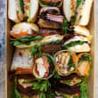 Mixed breads platter