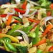 Vegetarian Stir Fry With Steamed Rice