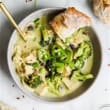 Thai Vegetable Green Curry with Steamed Rice