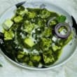 Palak Paneer with Steamed Rice
