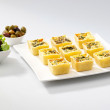 10 Mini savoury tartlets