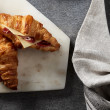 Mini ham & cheese croissant