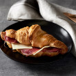 Large savoury croissant
