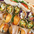Assorted signature sandwiches