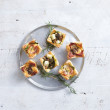 Mini breakfast tart