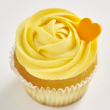 Orange & mango cupcake