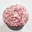 Red Velvet lamington cupcake