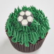 Soccer Ball mini cupcakes