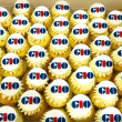 Classic logo cupcakes