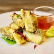 Crispy salt & pepper barramundi