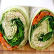 Chicken & Avocado roti