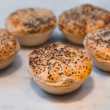 Mini gourmet pepper pies
