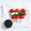Tomato & bocconcini skewer