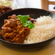 Chicken tikka masala + rice (medium spicy)