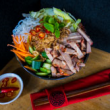 BBQ pork noodle salad
