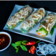 Chicken rice paper rolls (3pcs)