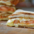Melted cheese toastie