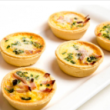 Assorted mini quiches