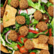 Fattoush & falafel salad
