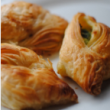 Cheese & spinach pastizzi