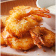 Coconut prawns