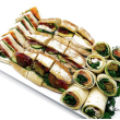 Mixed breads platter