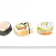Assorted sushi