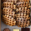 Vanilla waffles platter (20 pcs)