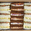 Assorted finger sandwiches