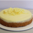 White chocolate cheesecake
