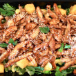 Teriyaki Chicken, Tofu & Asian Green Salad