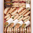 Assorted bread sandwiches