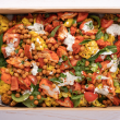 Turmeric cauliflower & tandoori chicken salad