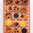 Assorted mini tarts