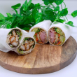Assorted wraps