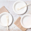 Plates, Forks & Napkins Set